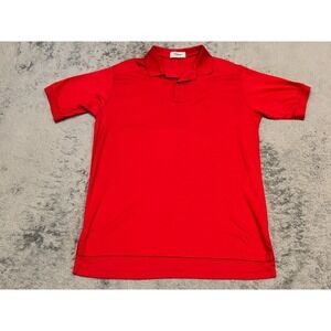 Vintage Titleist By Corbin Polo Shirt Mens XL Red Golf Performance Active